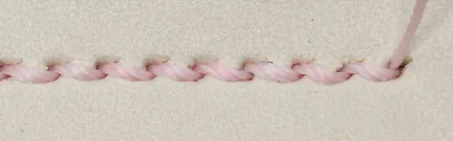 サドルステッチ表面