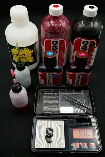 デジタルスケールを用いた厳密な調色