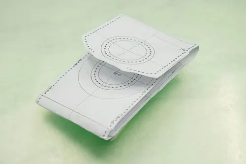 紙型での立体バランス微調整